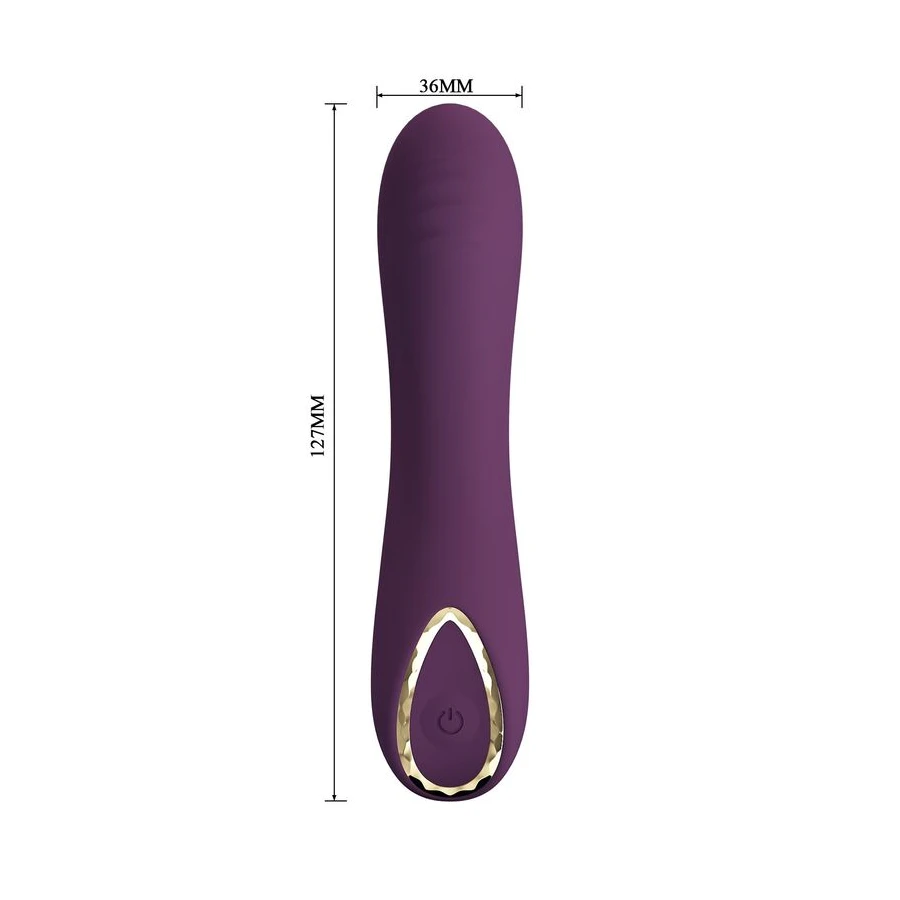 PRETTY LOVE - LLOYDE RECHARGEABLE VIBRATOR 10 FUNCTIONS PURPLE